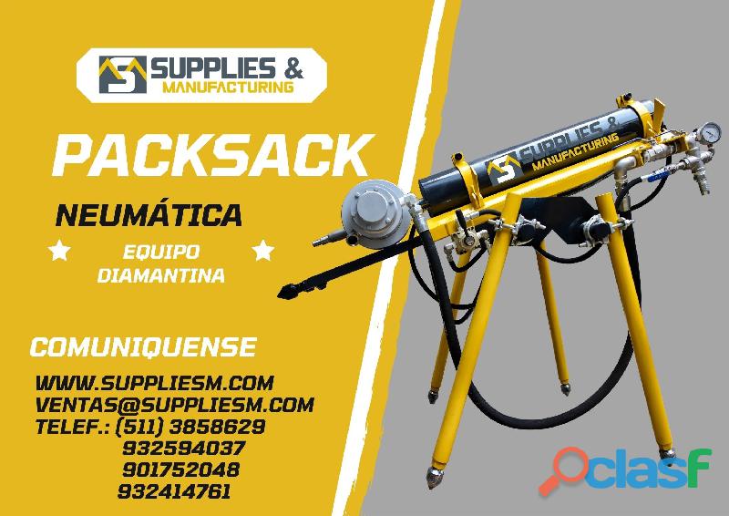 PERFORADORA NEUMÁTICA PACKSACK