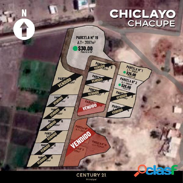 En Venta Terrenos en Excelente Zona de Chiclayo