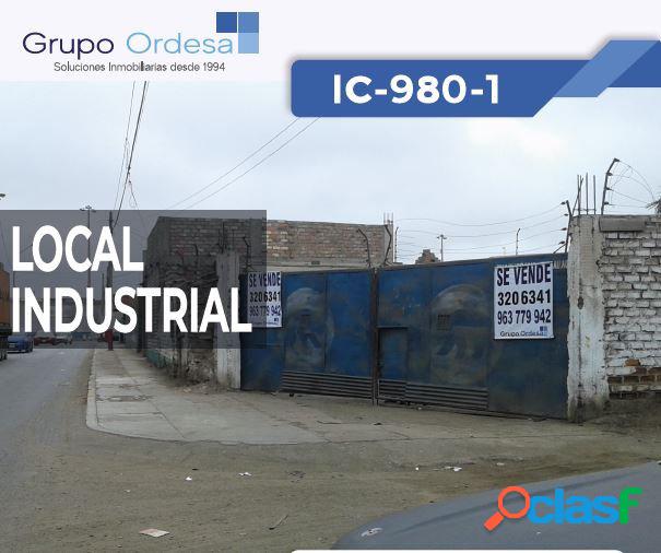 Venta de Local industrial en esquina - Callao