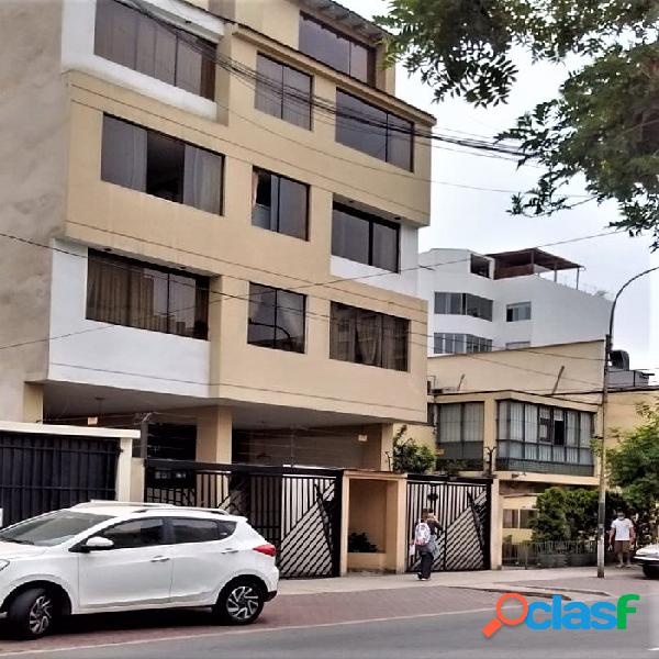 Se alquila estacionamiento en edificio - Miraflores