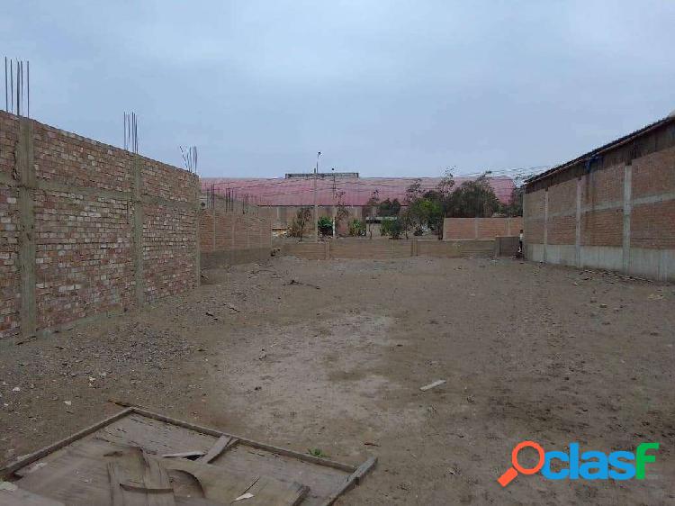 Venta de terreno en Puente de Piedra industrial