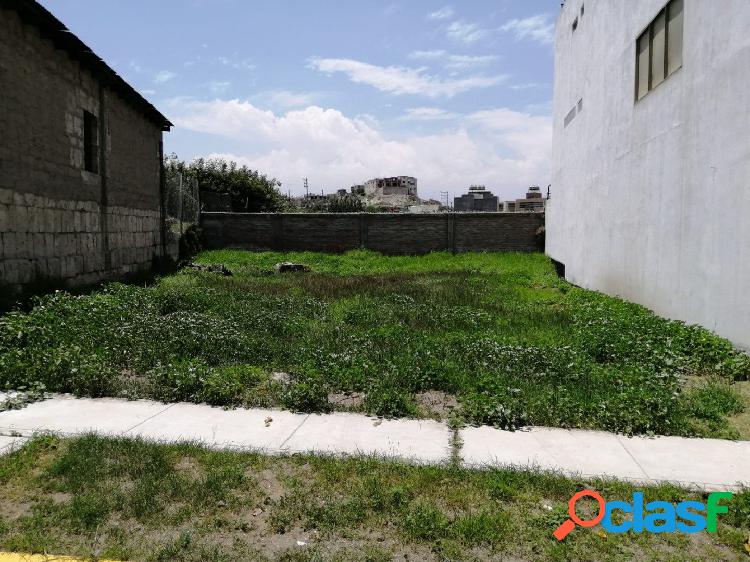 VENTA TERRENO EN SACHACA