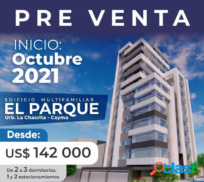 AREQUIPA - CAYMA - URB. PRIVADA. LINDOS DEPARTAMENTOS EN