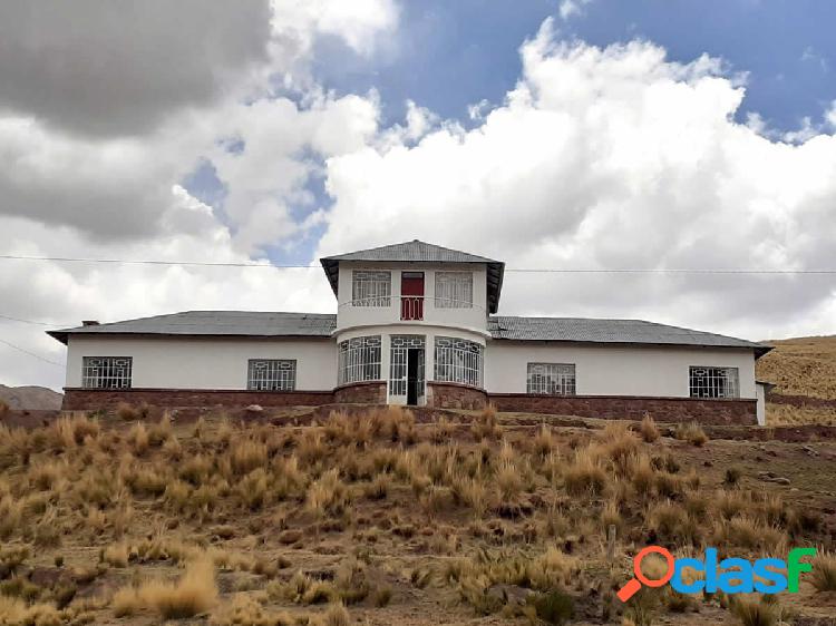 AYAVIRI - Se Vende Hacienda 1,889 Hectáreas - Puno