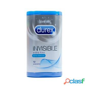 Invisible Extra Fino de Durex 12 Uds