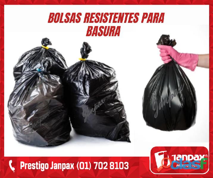 bolsas resistentes para basura