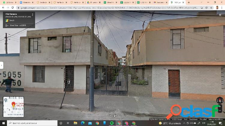 Vendo Casa de 2 Pisos en Cercado de Lima