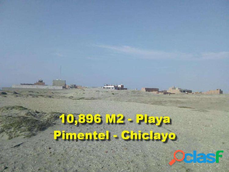 Venta de Terreno de Playa de 10,896 en Pimentel Chiclayo