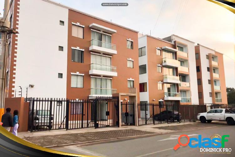 DEPARTAMENTO EN VENTA EN RESIDENCIAL LOS ROBLES -HUACHO