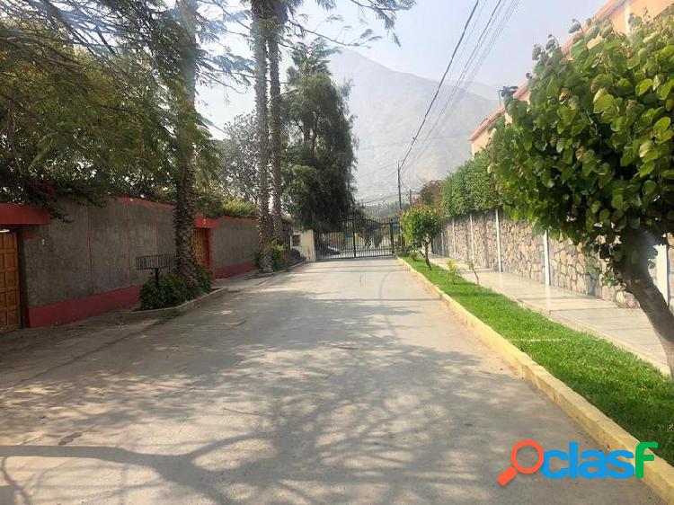 TERRENO EN VENTA CHACLACAYO