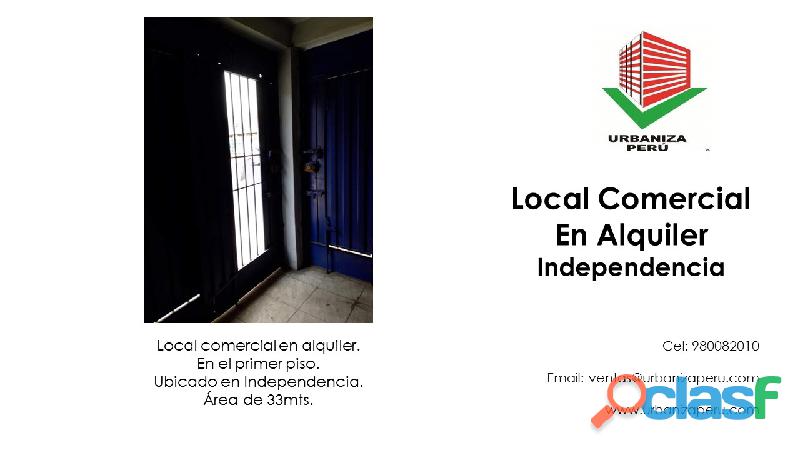 Alquiler Local Comercial Independencia