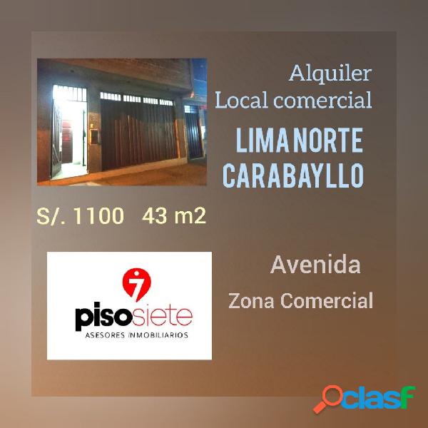 ALQUILER LOCAL COMERCIAL