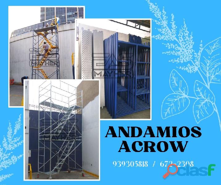ANDAMIOS ACROW CERTIFICADOS 1
