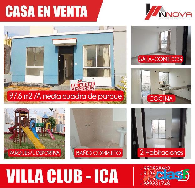 CASA EN VENTA - EN ICA - VILLA CLUB (ICA)