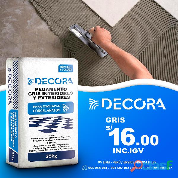 PEGAMENTO DECORA GRIS