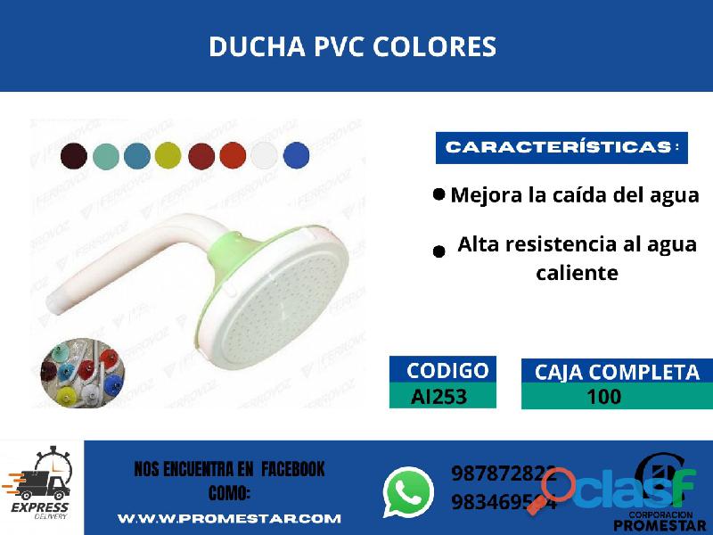 REGADERA DUCHA DE PVC