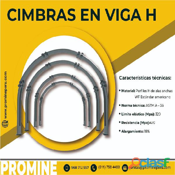 CIMBRAS EN VIGA H PROMINE PERU