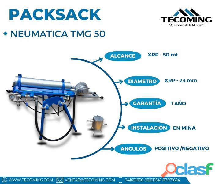 EQUIPO HIDRAULICO PACKSACK TMG 50