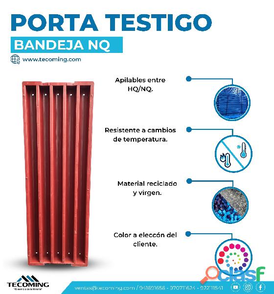 EXPLORACION DIAMANTINA BANDEJAS PORTATESTIGO HQ