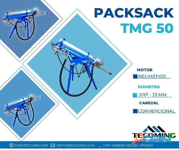 MAQUINA PACKSACK TMG 50 / EXTRACCION DE MUESTRAS MINERAS