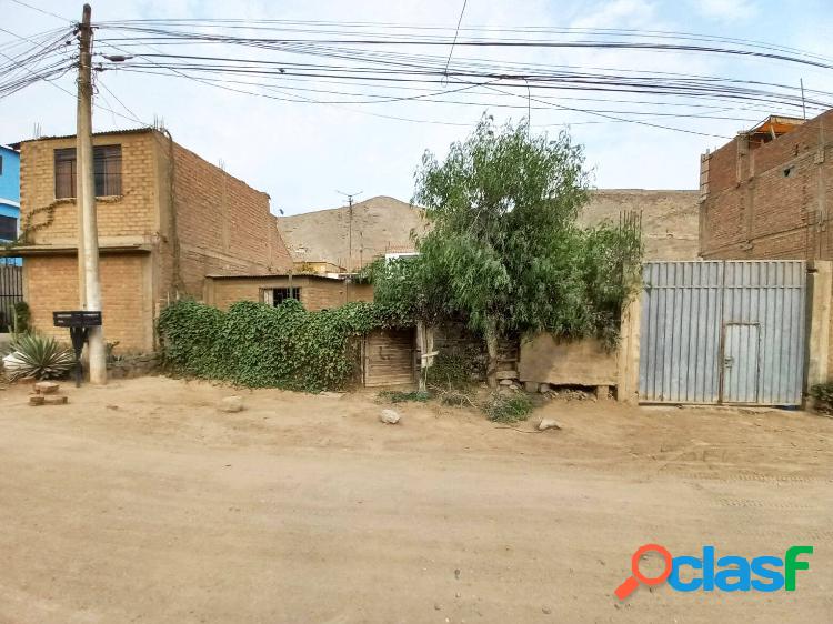 TERRENO EN VENTA 255 M2 AV UNIÓN DE MANCHAY - PACHACAMAC