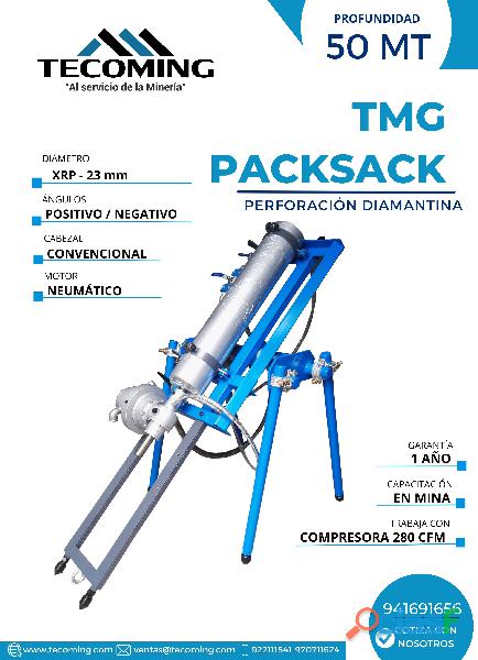 MAQUINA PERFORADORA PACKSACK TMG 50