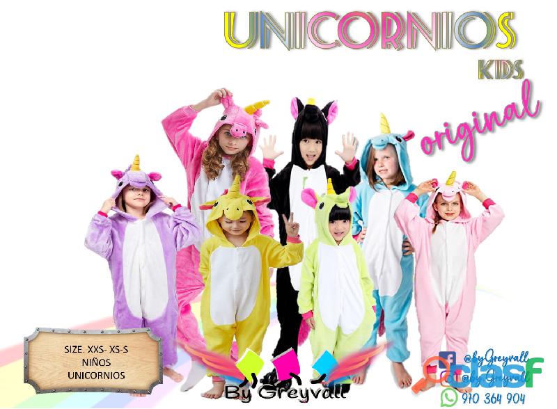 kigurumis de unicornios para niños de ByGreyvall