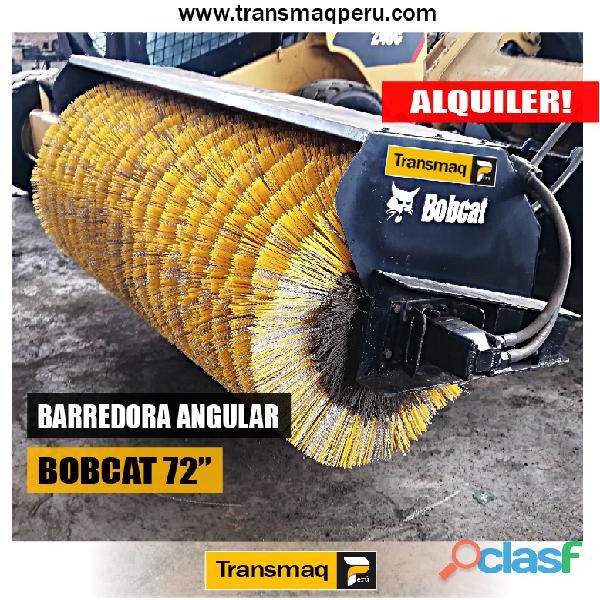 ALQUILER DE BARREDORA ANGULAR BOBCAT 72"