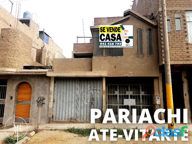 VENTA DE CASA EN ATE, LIMA Residencial PARIACHI etapa III