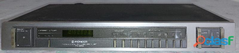 Vintage Pioneer TX 950 FM/AM Sintonizador de radio estéreo