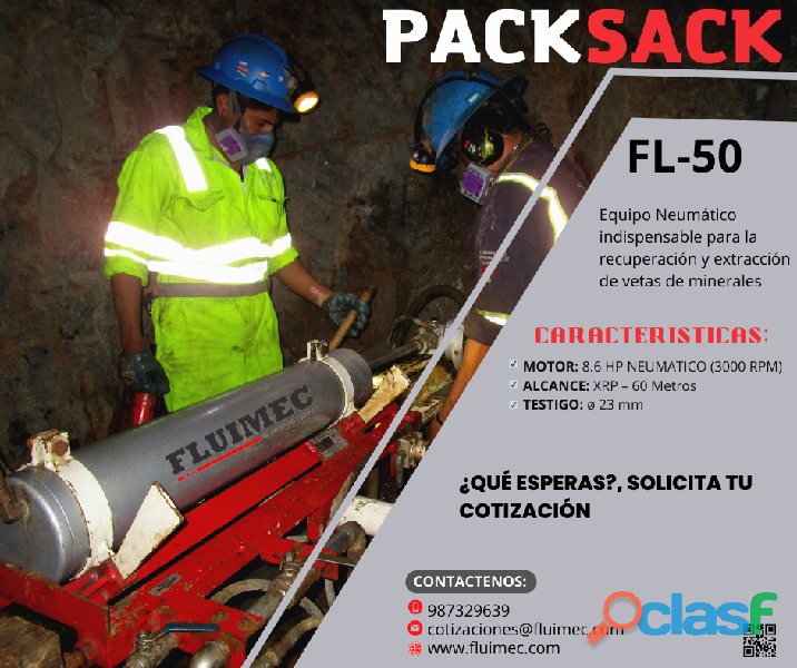 PACKSACK FL 50 EQUIPO NEUMATICO