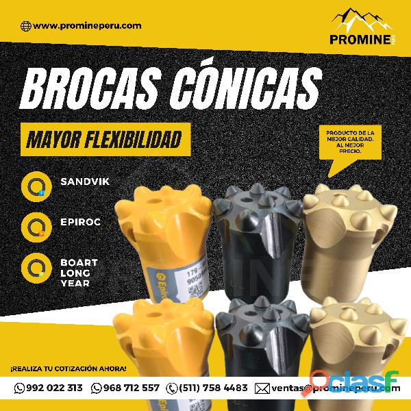 BROCAS CÓNICAS//PROMINE PERÚ LIMA