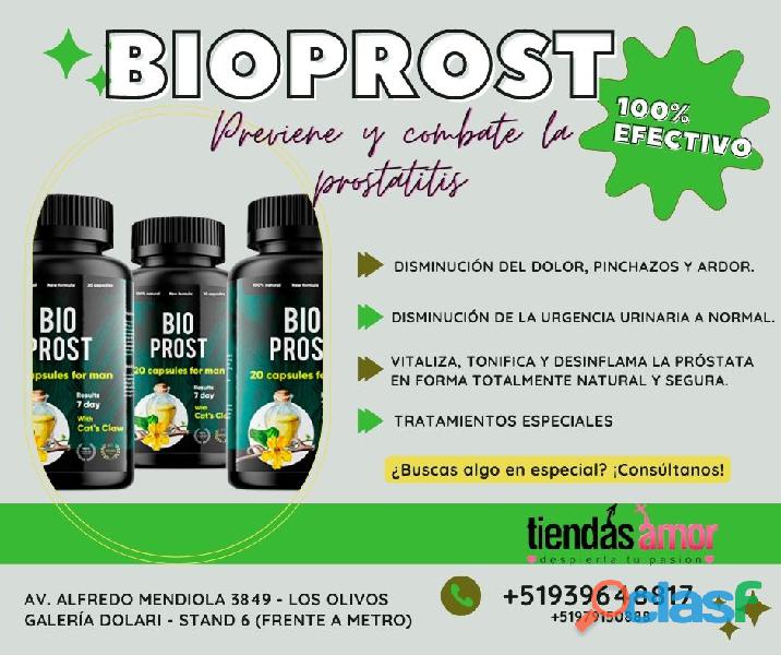 BioProst Previene y Trata la Prostatitis Cuidando la