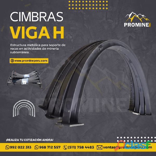 CIMBRAS TIPO VIGA H4 H6//PROMINE PERU