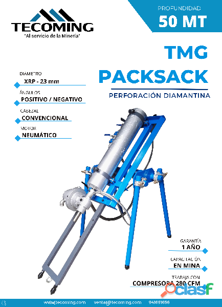 PACKSACK TMG 50 // TECOMING