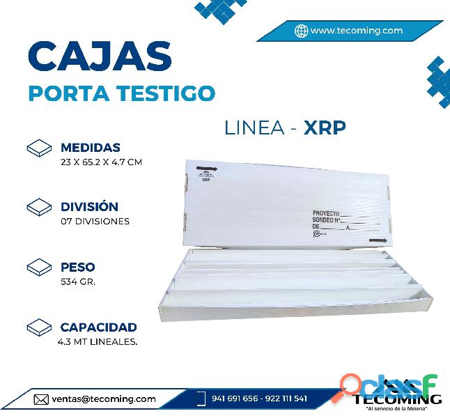 TECOMING// CAJAS PORTA TESTIGO