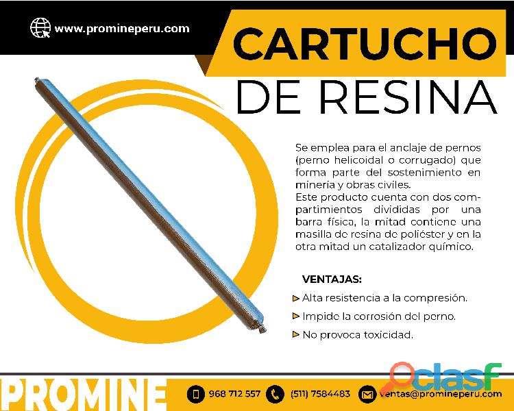 CARTUCHO RESINA//JUSTE Y ANTICORROSIÓN//PROMINE PERU