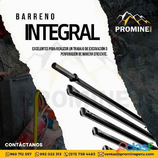 BARRA INTEGRAL/ PERFORACIÓN SUBTERRANEA/ PROMINE PERU
