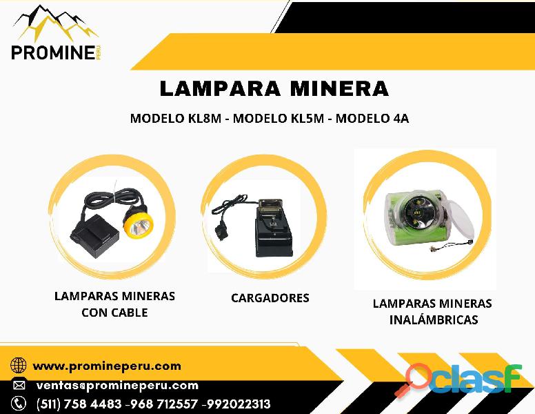 LÁMPARA MINERA WISDOM//INNOVACIÓN//PROMINE PERÚ