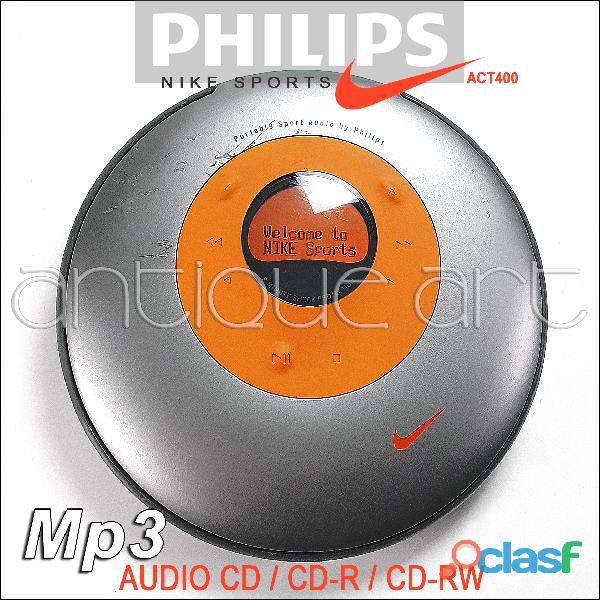 A64 Discman Phillips Nike Sport Act400 Mp3 Cd Audio Walkman