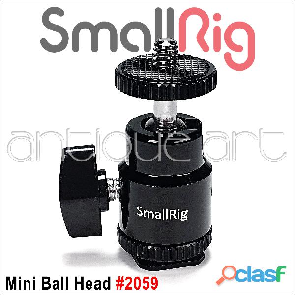 A64 Smallrig Mini Ball Head Universal Rosca 1/4 Rotula #2059
