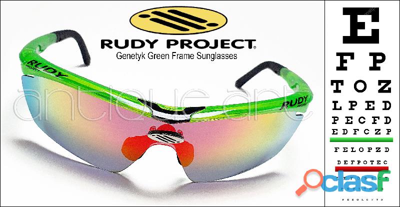 A64 Sunglasses Rudy Project Genetyk Green Frame Lente Sport