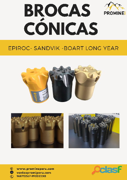 BROCAS ( EPIROC SANDVIK BOART LONG YEAR )