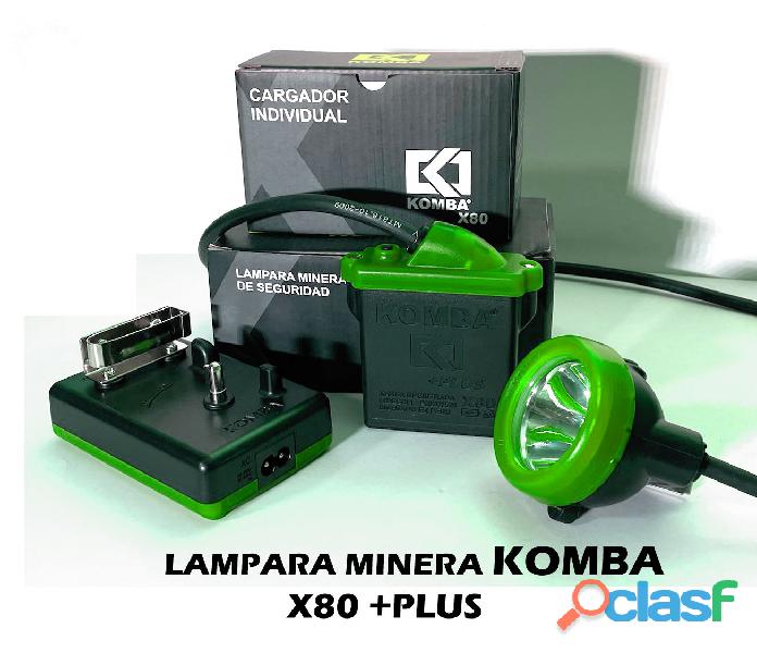 LAMPARA MINERA KOMBA X80 +PLUS
