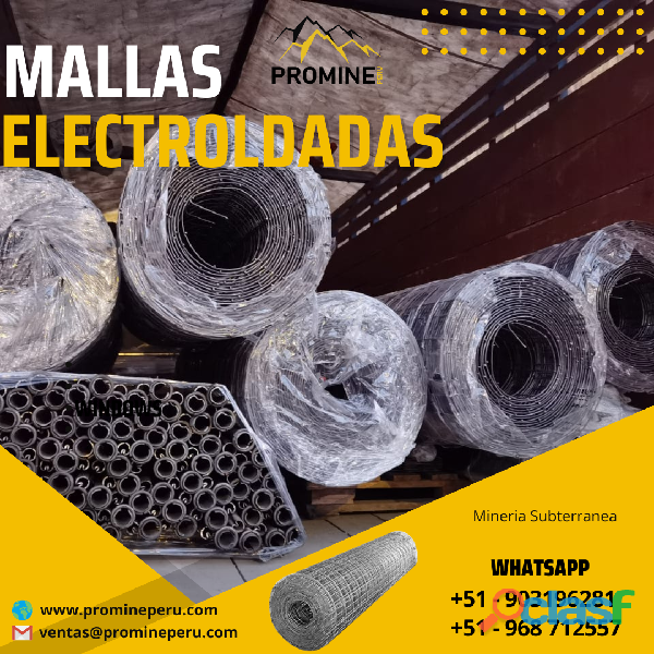 MALLAS ELECTROSOLDADAS / CALIDAD / MINERIA / PROMINE