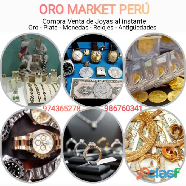 Oro Market compra venta de joyas oro y plata
