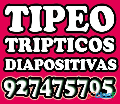 TIPEOS Y DIGITACION DE DOCUMENTOS