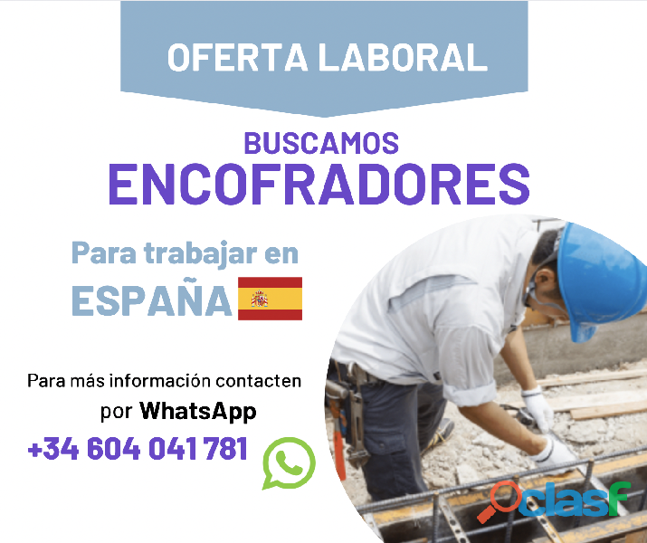 Empleo encofrador