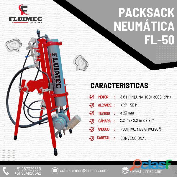 PACKSACK NEUMATICA FL 50 // MÁQUINARIA PARA MINERÍA