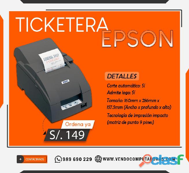 Ticketera Epson en oferta